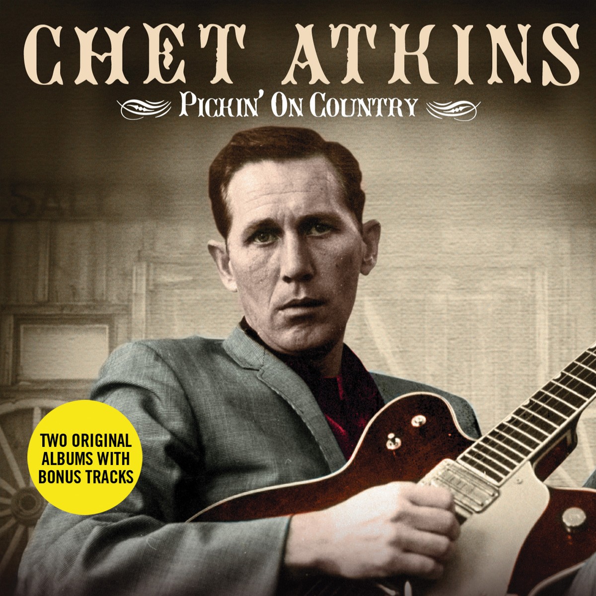 Is trace adkins related to chet atkins